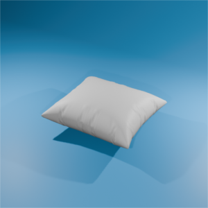 Realistic 3D Pillow Model